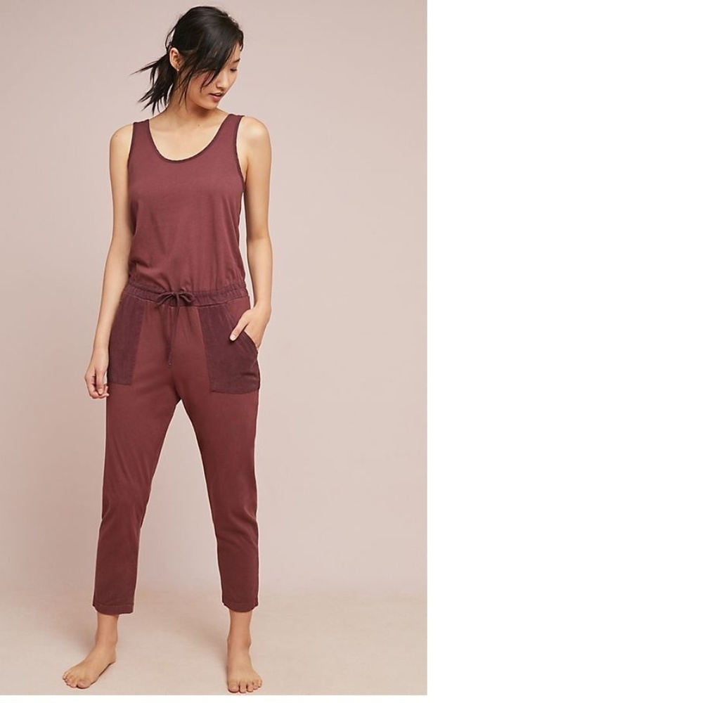 Anthropologie GEMISTUS CROSS-BACK JUMPSUIT